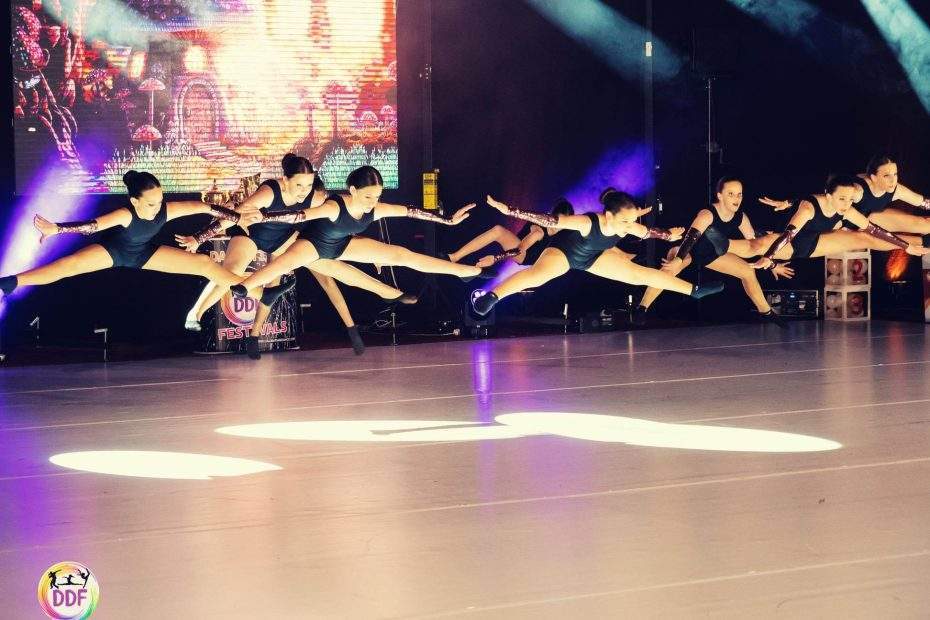 Balerine iz PK BLOK na takmičenju